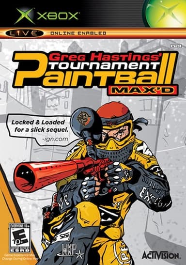 Greg Hastings Tournament Paintball Max'd Game Cover